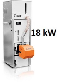 Pelletskessel 18 kW