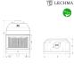 Preview: LECHMA Prestige M 15 kW, gerade Frontscheibe