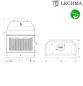 Preview: LECHMA Prestige S 15 kW, gerade Frontscheibe mit Guillotine