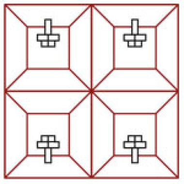 Flexilo® MODUL 4 im Quadrat