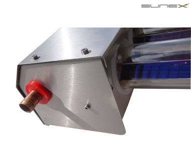 SUNEX Power Röhrenkollektorenanlage PR2.09 - Komplettpaket mit Hygienespeicher