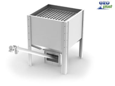 GEObox S/L (220 - 540 kg) - Stahlbox für Direktschnecken
