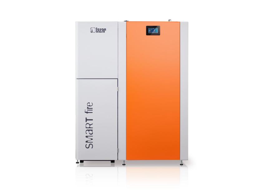 SmartFire 11 mit wahlweise 150, 240 oder 440 l Vorratsbehälter für Pellets, ohne automatischer Entaschung