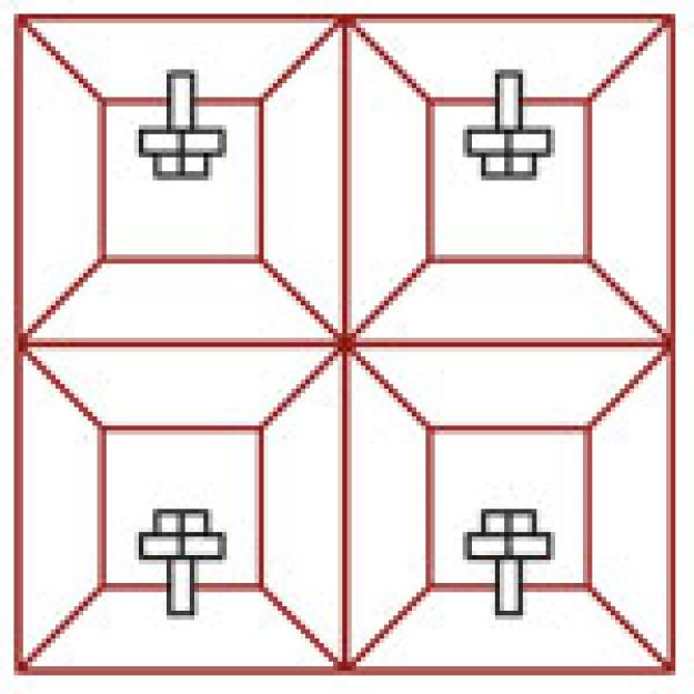 Flexilo® MODUL 4 im Quadrat