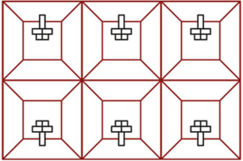 Flexilo® MODUL 6 im Rechteck